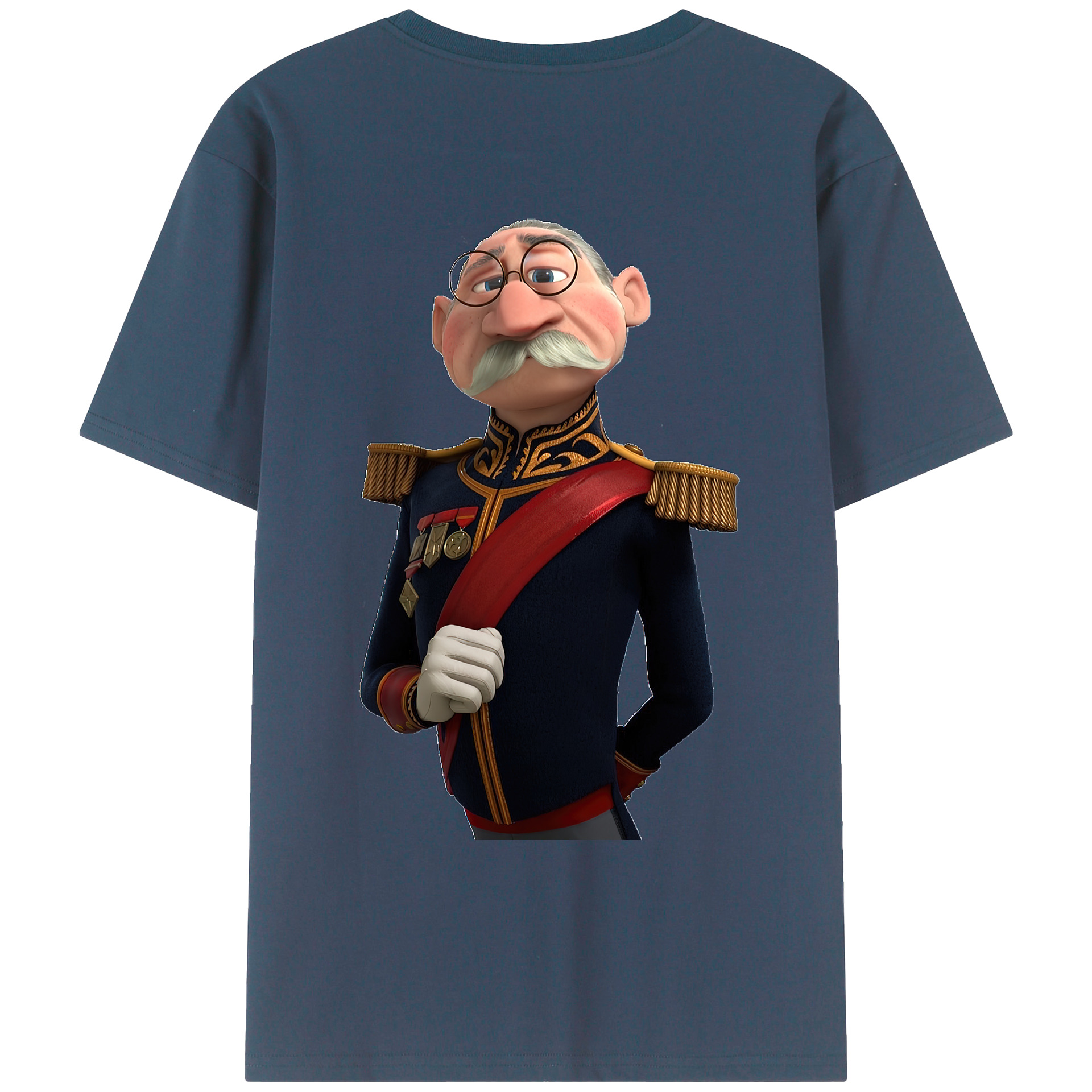 （画像用） アナと雪の女王 アンナ エルサ Frozen Anna Elsa 綿100％ メンズ半袖Tシャツ（バックプリント） 通気性