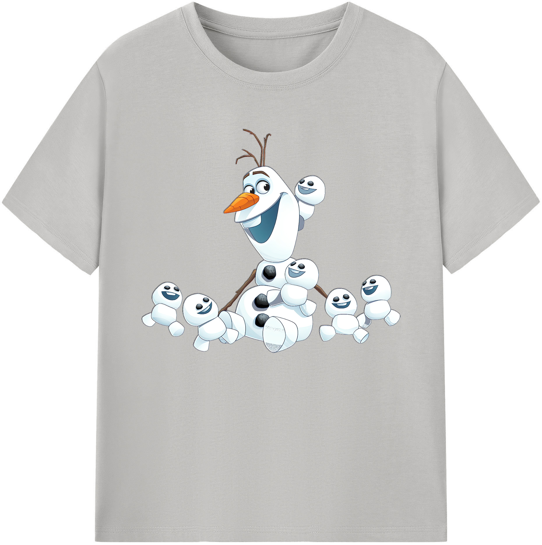 （画像用） アナと雪の女王 アンナ エルサ Frozen Anna Elsa 綿100％ メンズ半袖Tシャツ｜肌触りやわらか＆通気性