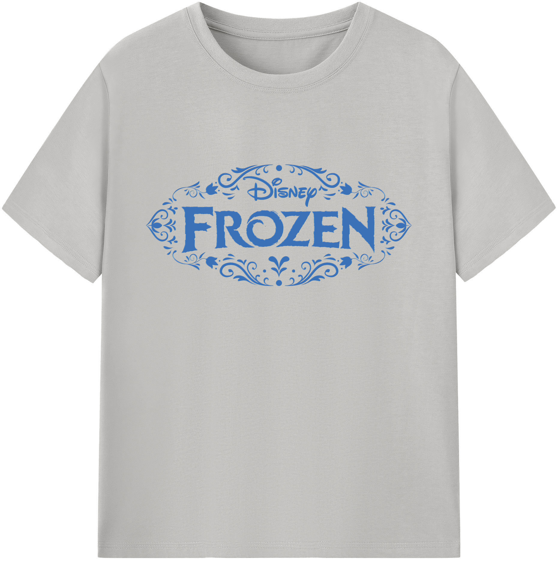 （画像用） アナと雪の女王 アンナ エルサ Frozen Anna Elsa 綿100％ メンズ半袖Tシャツ｜肌触りやわらか＆通気性