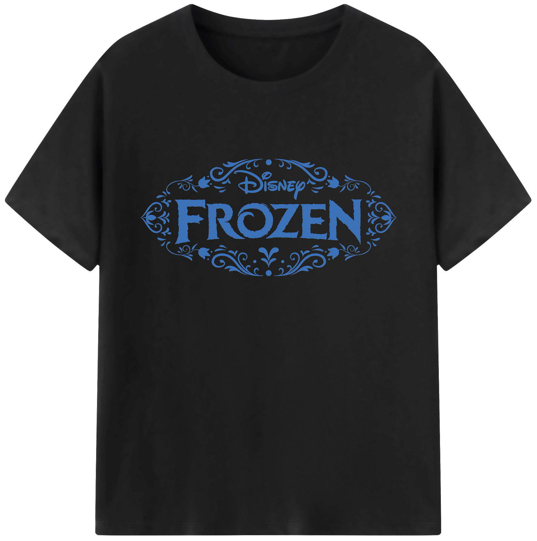 （画像用） アナと雪の女王 アンナ エルサ Frozen Anna Elsa 綿100％ メンズ半袖Tシャツ｜肌触りやわらか＆通気性