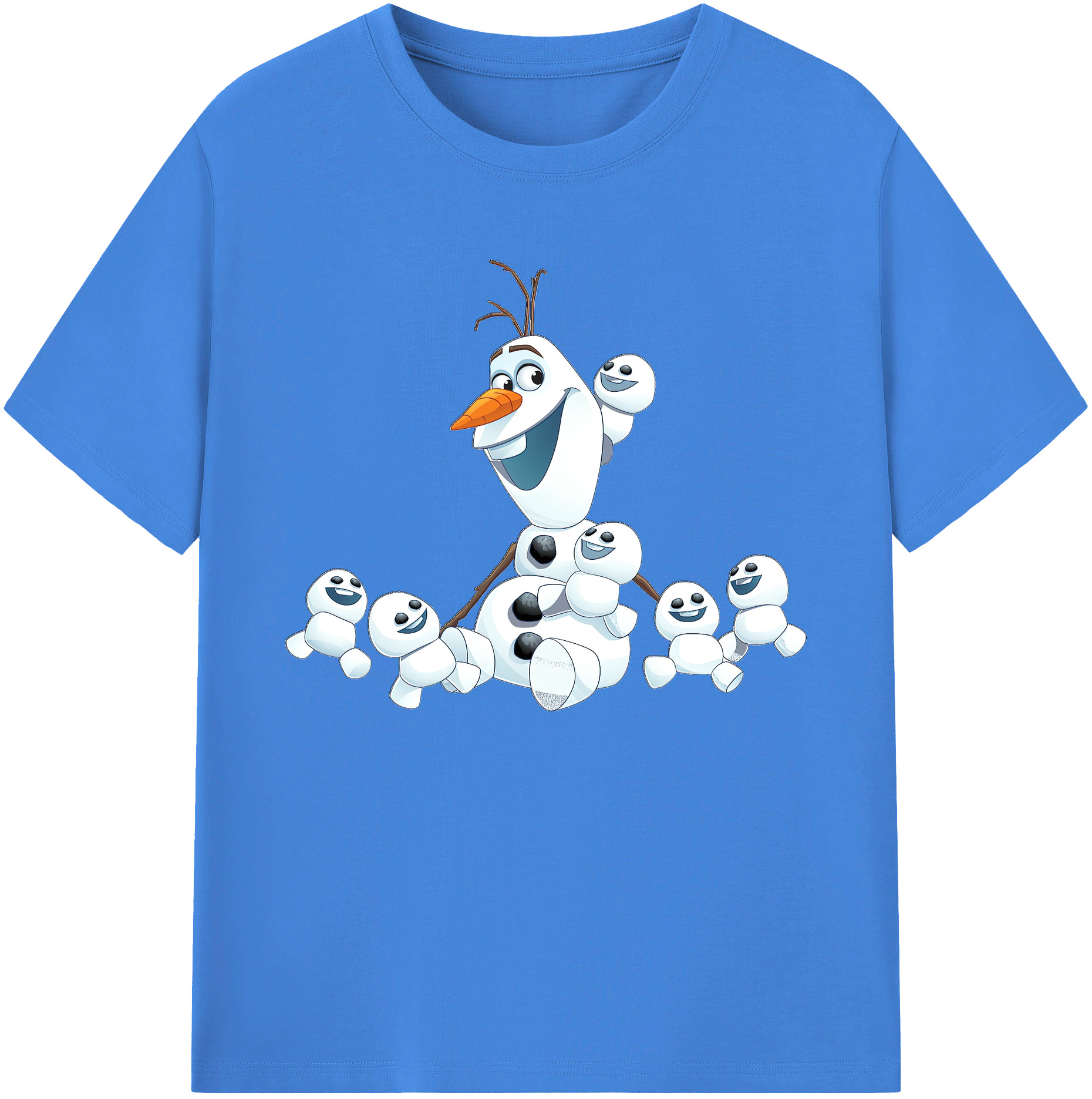 （画像用） アナと雪の女王 アンナ エルサ Frozen Anna Elsa 綿100％ メンズ半袖Tシャツ｜肌触りやわらか＆通気性