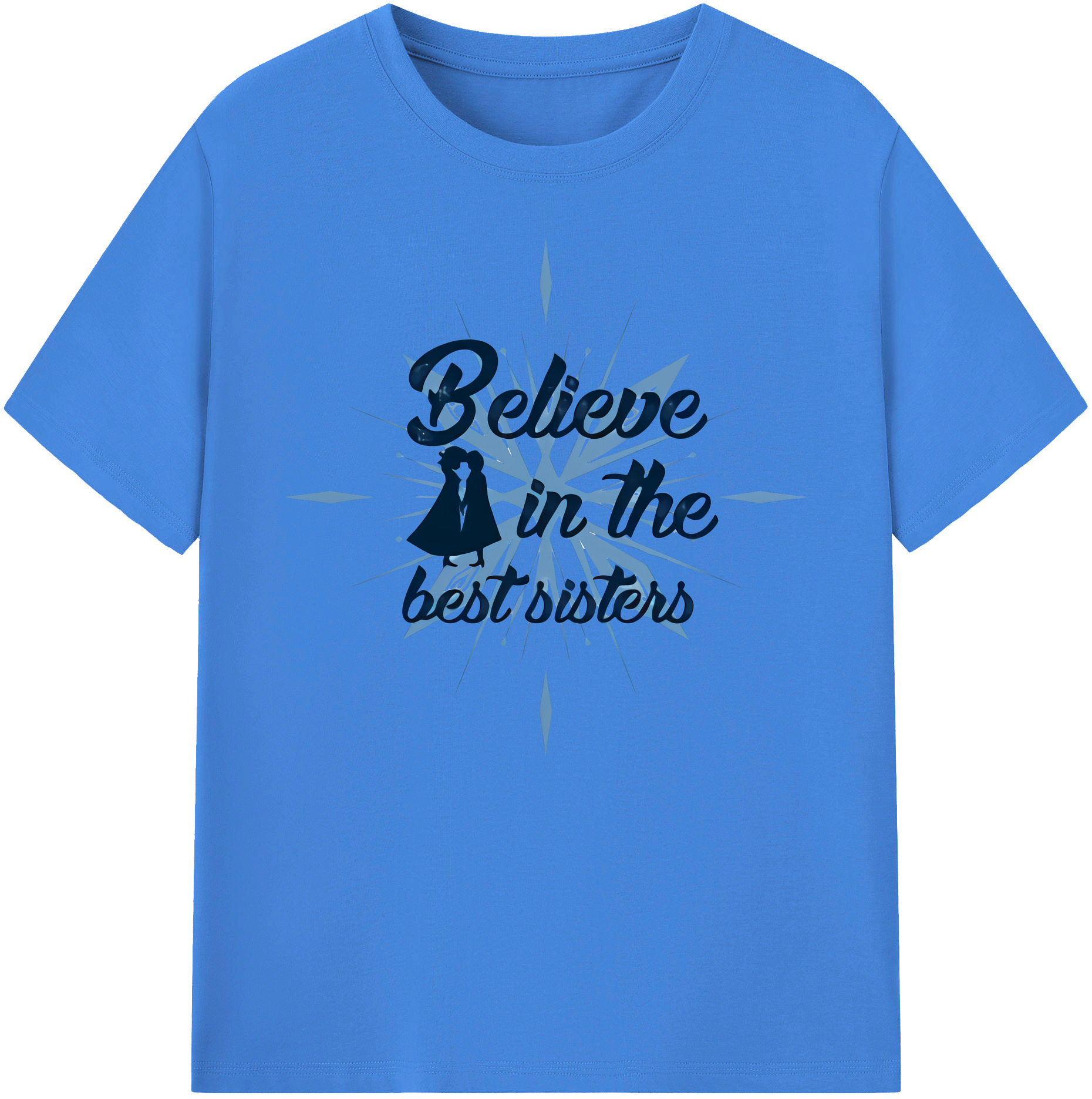 （画像用） アナと雪の女王 アンナ エルサ Frozen Anna Elsa 綿100％ メンズ半袖Tシャツ｜肌触りやわらか＆通気性