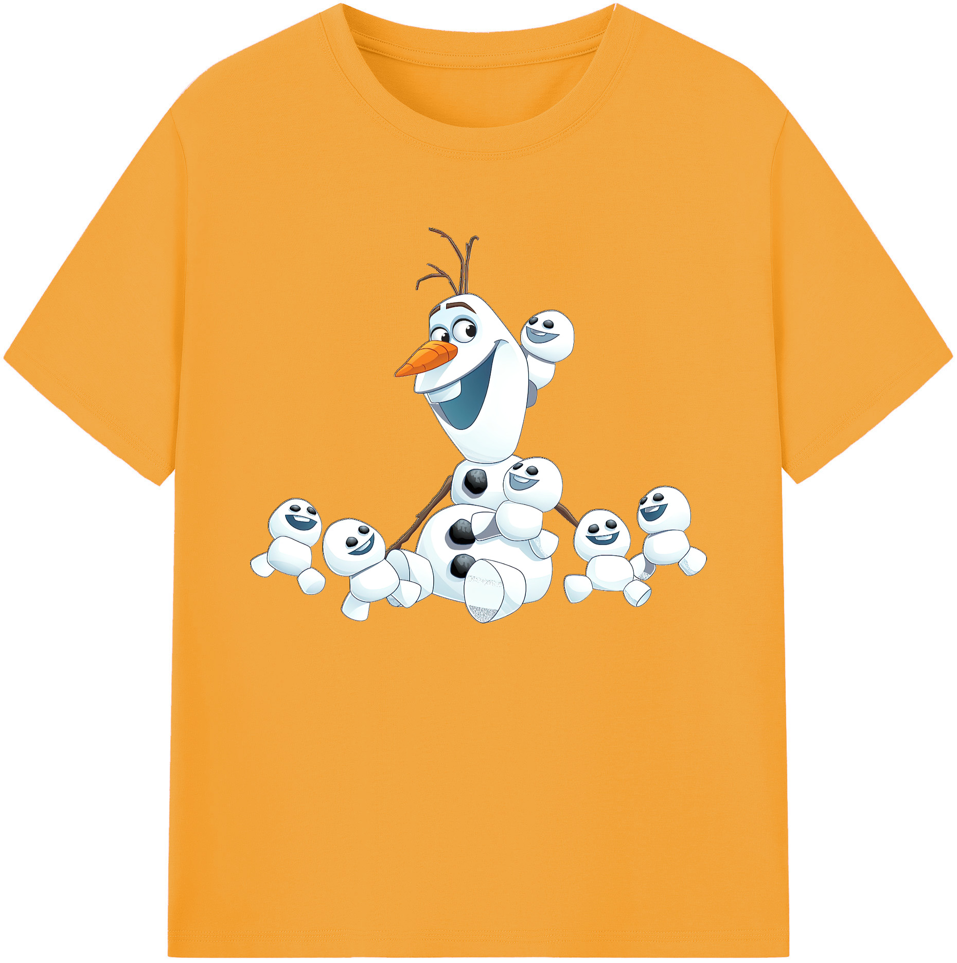 （画像用） アナと雪の女王 アンナ エルサ Frozen Anna Elsa 綿100％ メンズ半袖Tシャツ｜肌触りやわらか＆通気性