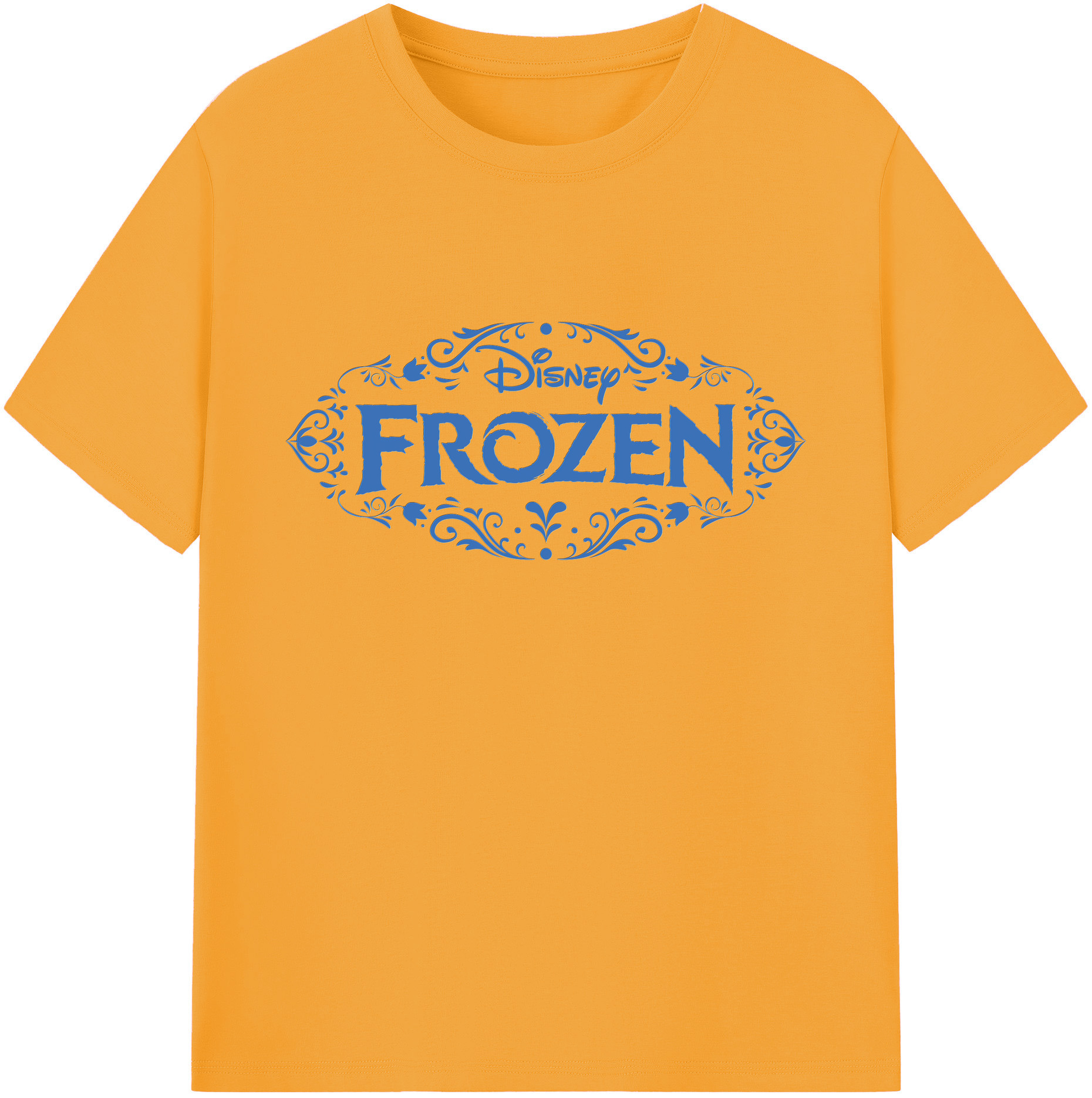 （画像用） アナと雪の女王 アンナ エルサ Frozen Anna Elsa 綿100％ メンズ半袖Tシャツ｜肌触りやわらか＆通気性