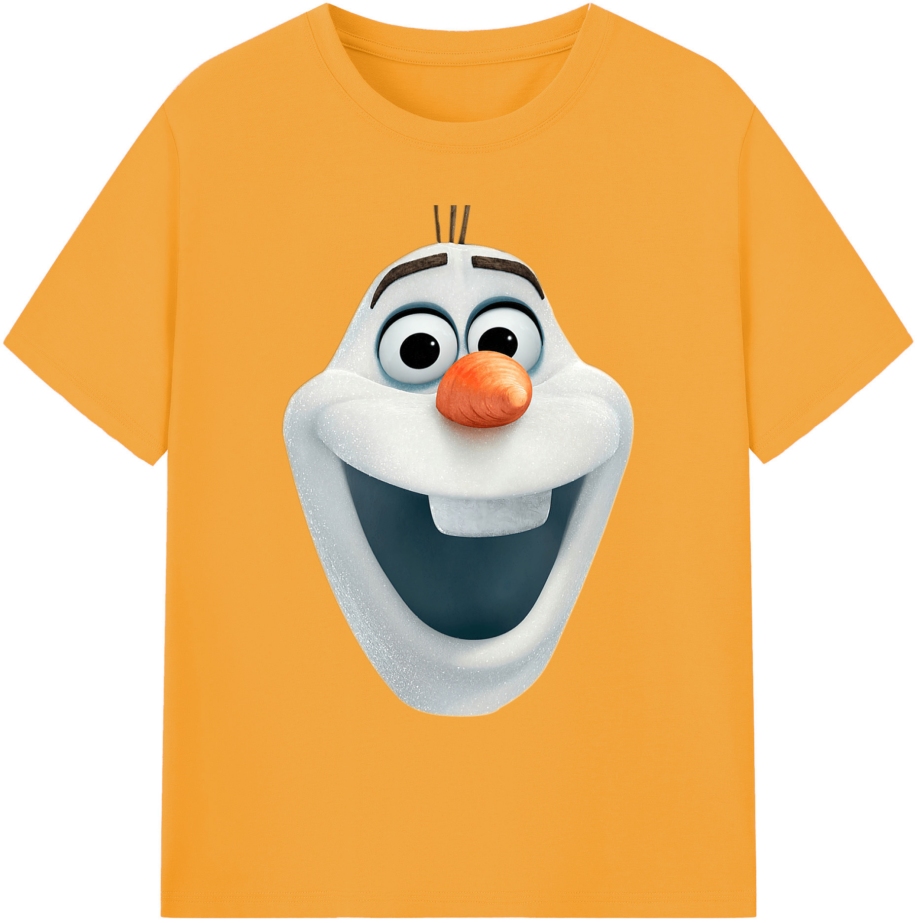 （画像用） アナと雪の女王 アンナ エルサ Frozen Anna Elsa 綿100％ メンズ半袖Tシャツ｜肌触りやわらか＆通気性