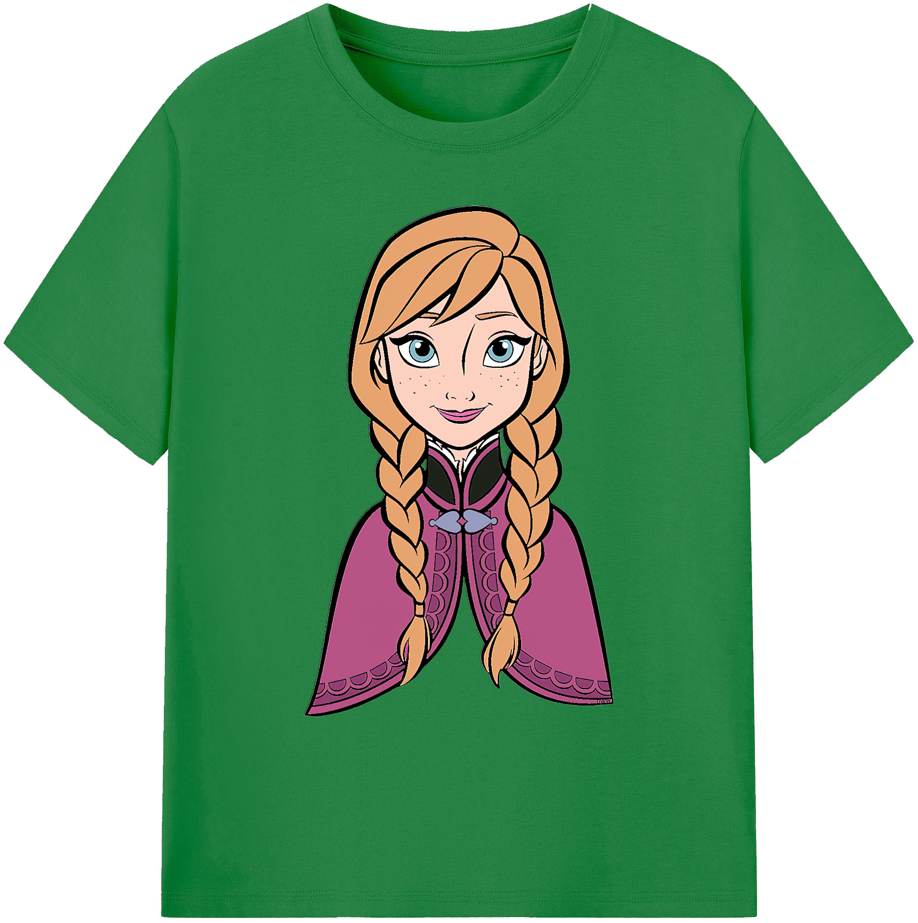 （画像用） アナと雪の女王 アンナ エルサ Frozen Anna Elsa 綿100％ メンズ半袖Tシャツ｜肌触りやわらか＆通気性