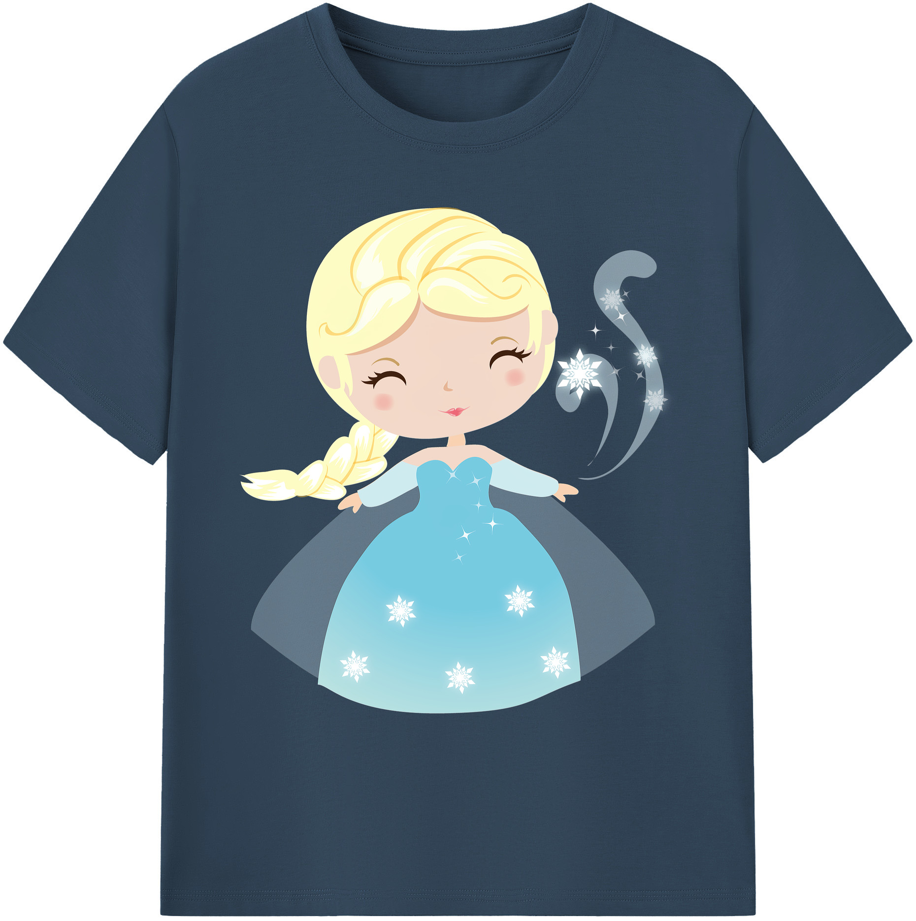 （画像用） アナと雪の女王 アンナ エルサ Frozen Anna Elsa 綿100％ メンズ半袖Tシャツ｜肌触りやわらか＆通気性