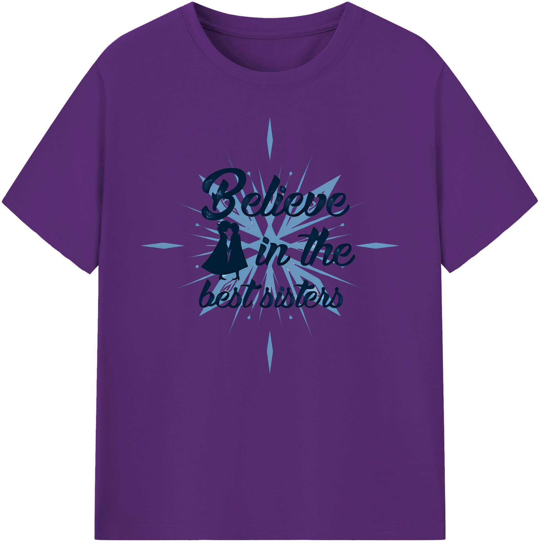 （画像用） アナと雪の女王 アンナ エルサ Frozen Anna Elsa 綿100％ メンズ半袖Tシャツ｜肌触りやわらか＆通気性