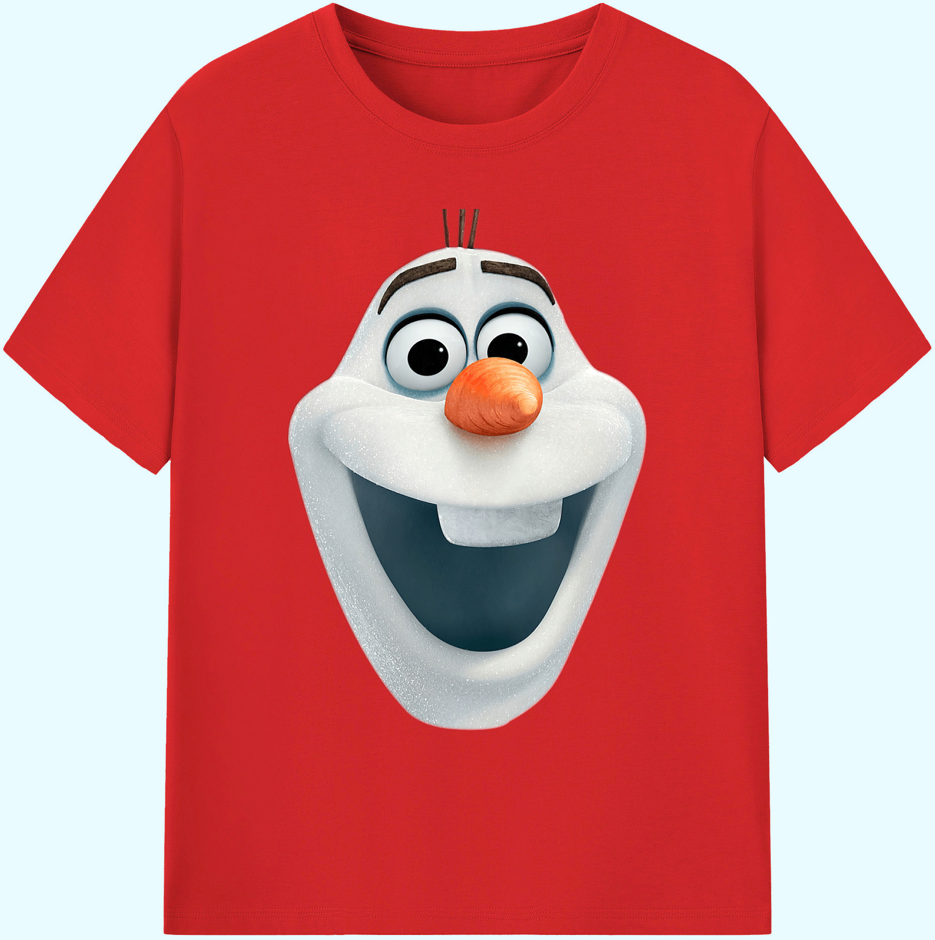（画像用） アナと雪の女王 アンナ エルサ Frozen Anna Elsa 綿100％ メンズ半袖Tシャツ｜肌触りやわらか＆通気性