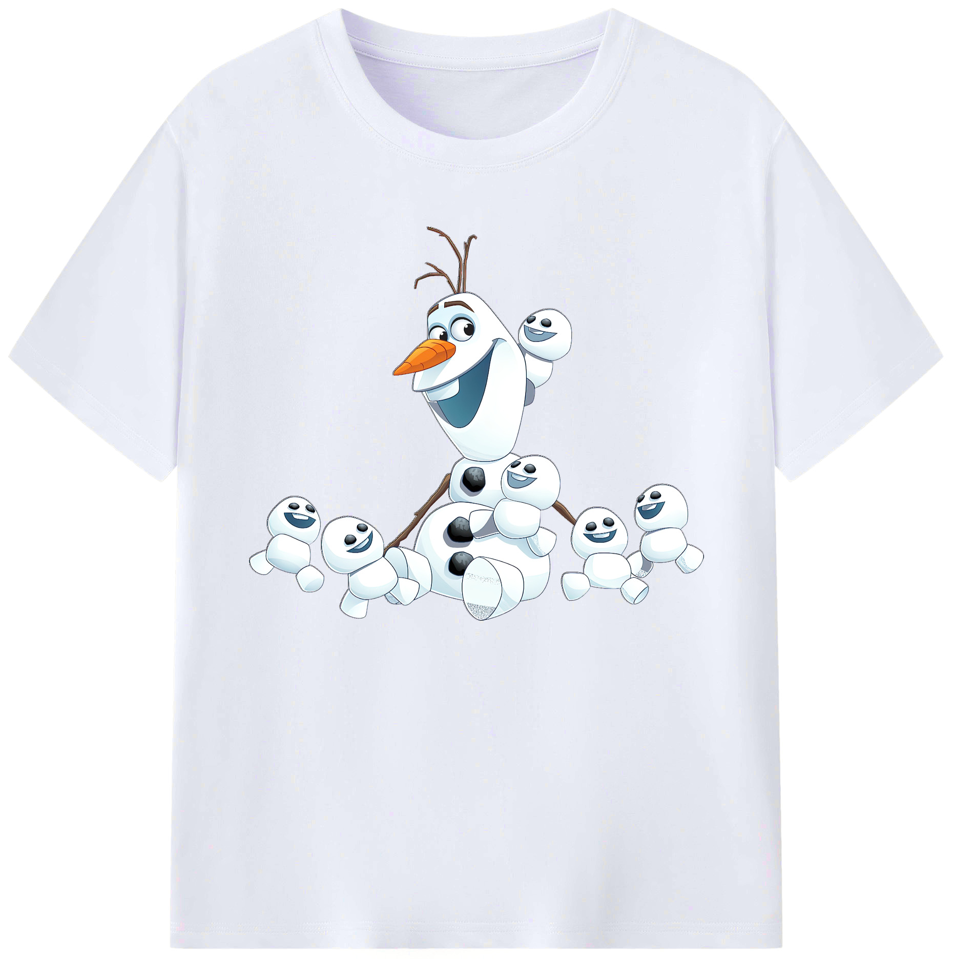 （画像用） アナと雪の女王 アンナ エルサ Frozen Anna Elsa 綿100％ メンズ半袖Tシャツ｜肌触りやわらか＆通気性