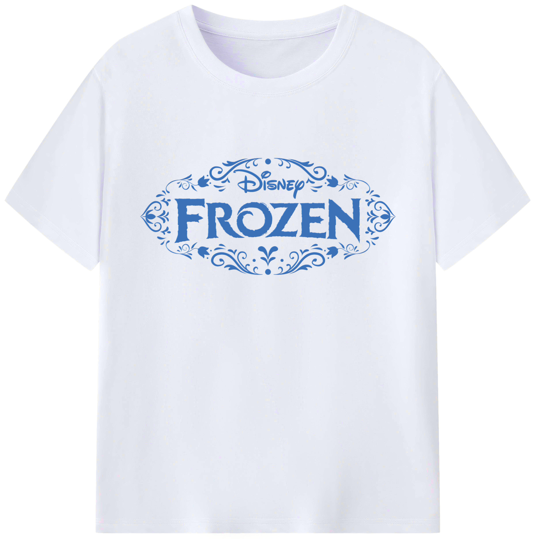 （画像用） アナと雪の女王 アンナ エルサ Frozen Anna Elsa 綿100％ メンズ半袖Tシャツ｜肌触りやわらか＆通気性