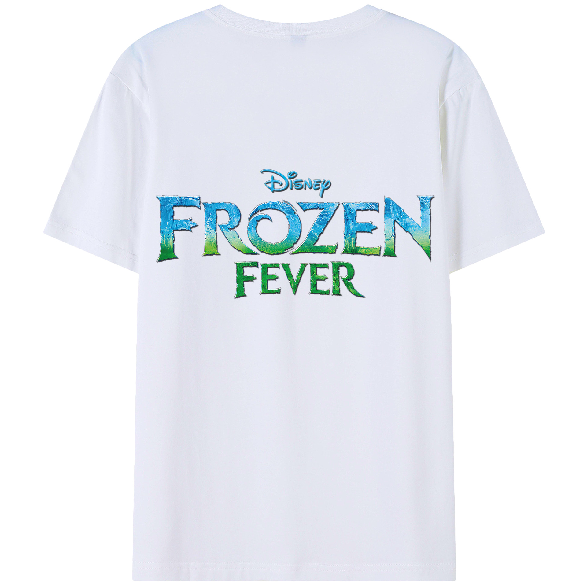 （画像用） アナと雪の女王 アンナ エルサ Frozen Anna Elsa レディース半袖Tシャツ(バックプリント)