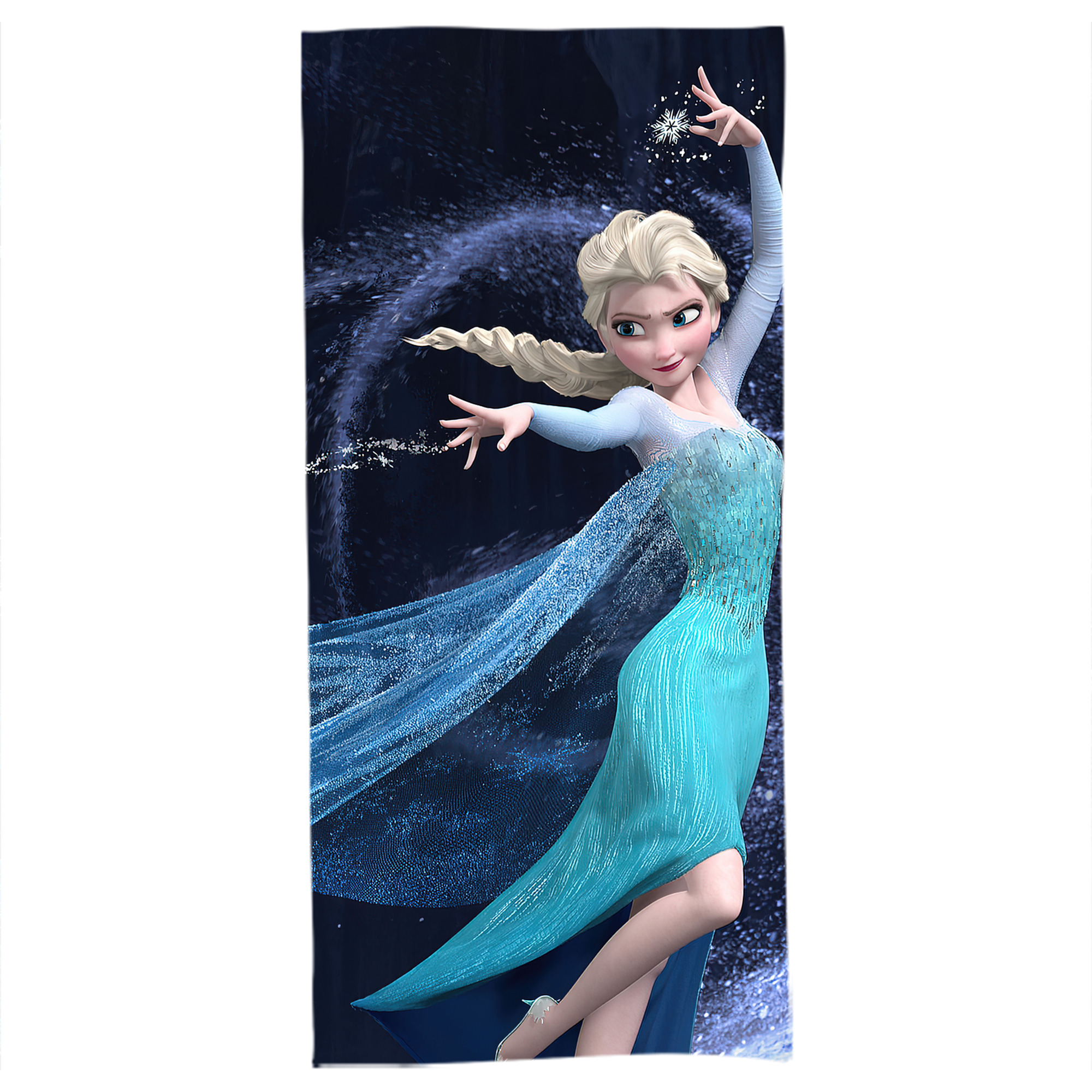 （画像用） アナと雪の女王 アンナ エルサ Frozen Anna Elsa 大判バスタオル 70×140cm 吸水速乾 柔らかい肌触り