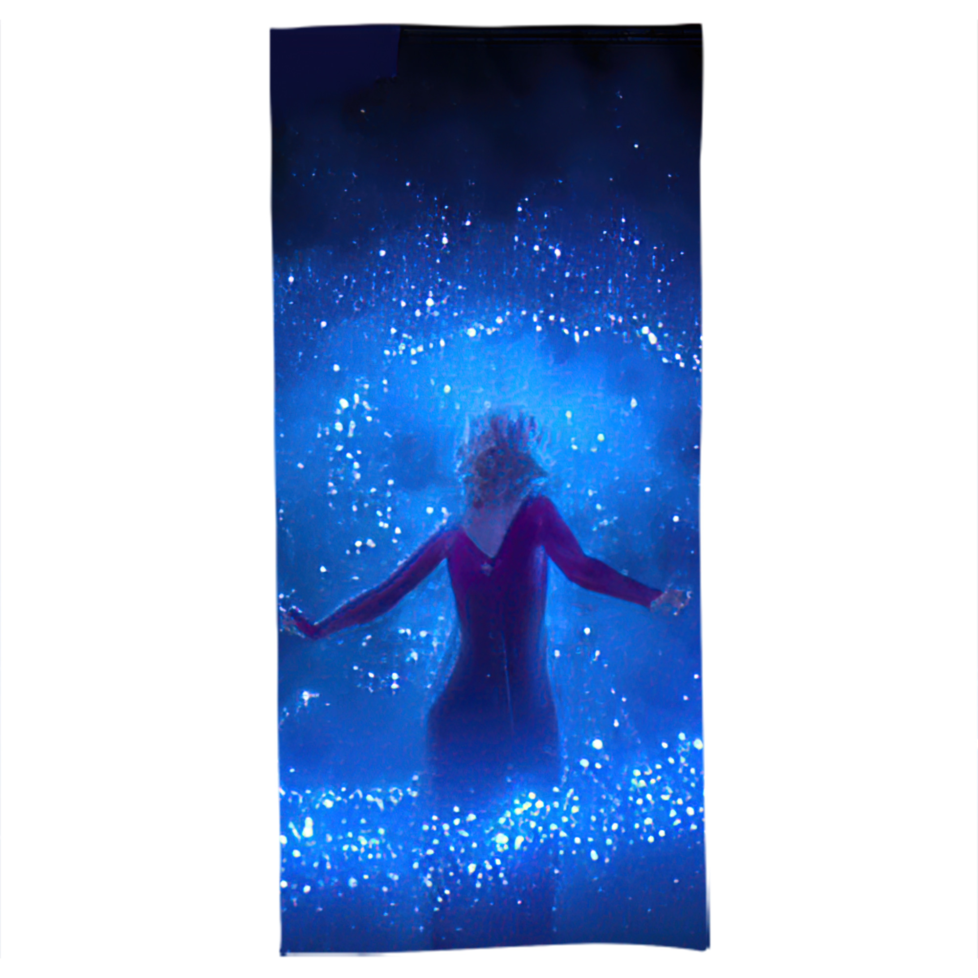 （画像用） アナと雪の女王 アンナ エルサ Frozen Anna Elsa 大判バスタオル 70×140cm 吸水速乾 柔らかい肌触り