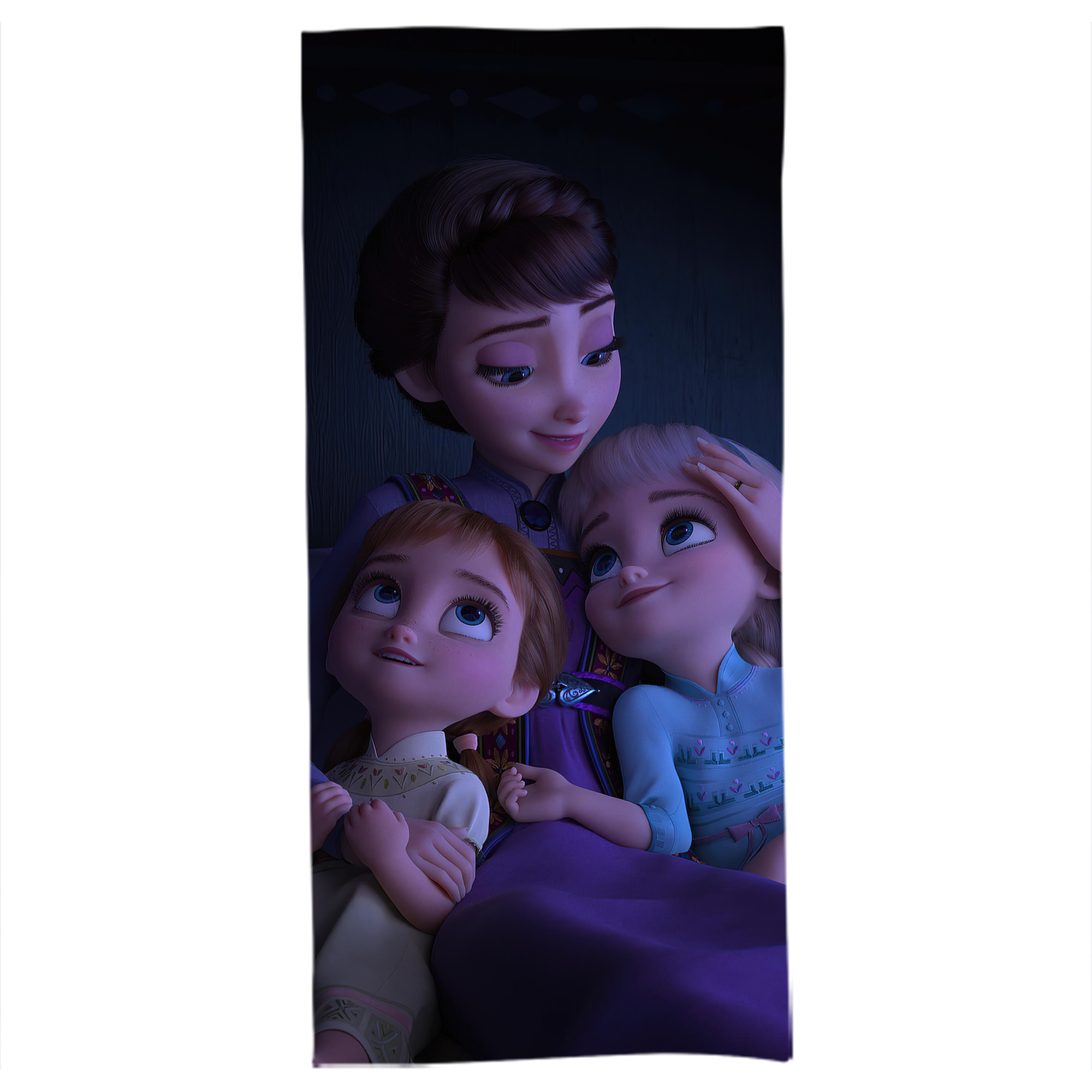 （画像用） アナと雪の女王 アンナ エルサ Frozen Anna Elsa 大判バスタオル 70×140cm 吸水速乾 柔らかい肌触り