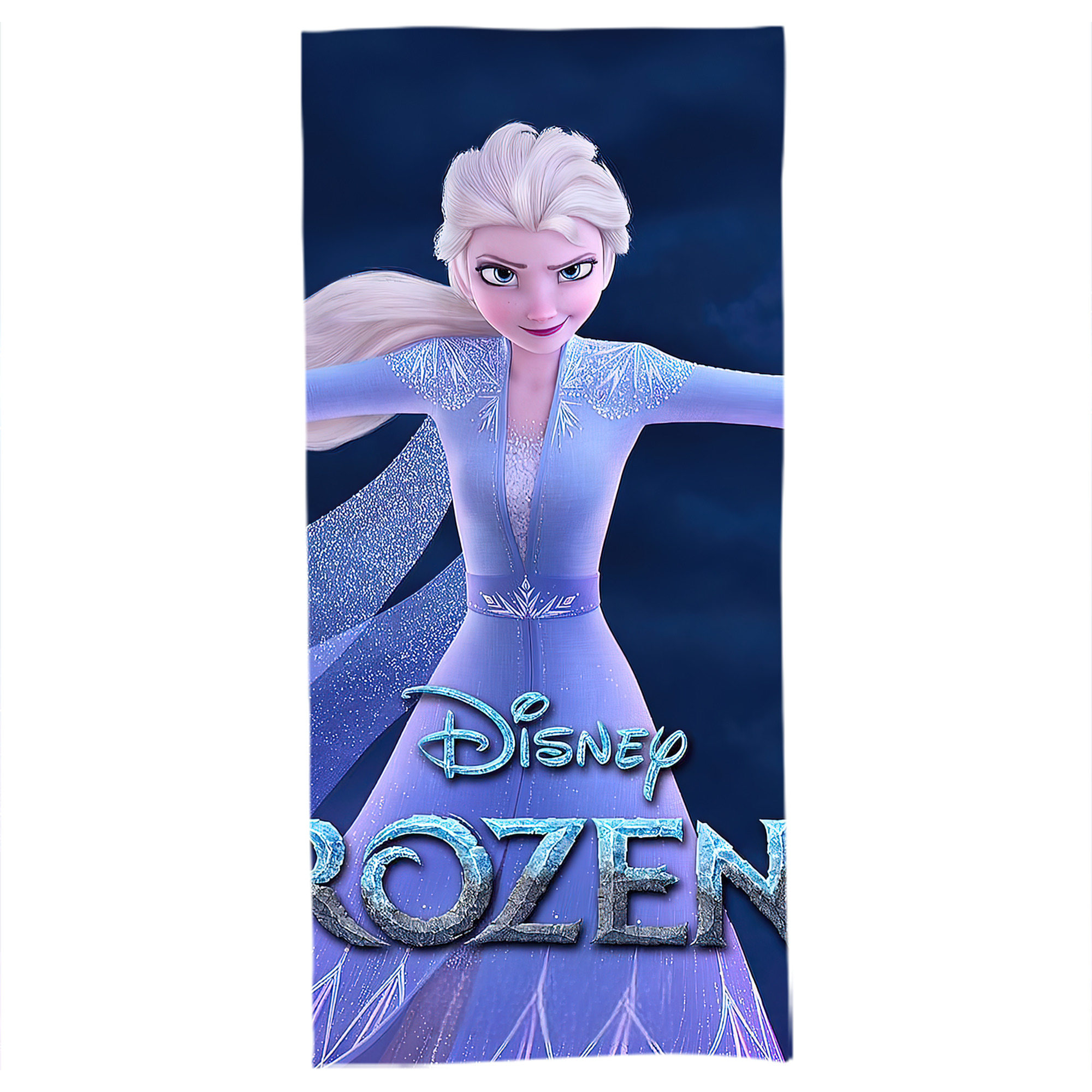 （画像用） アナと雪の女王 アンナ エルサ Frozen Anna Elsa 大判バスタオル 70×140cm 吸水速乾 柔らかい肌触り