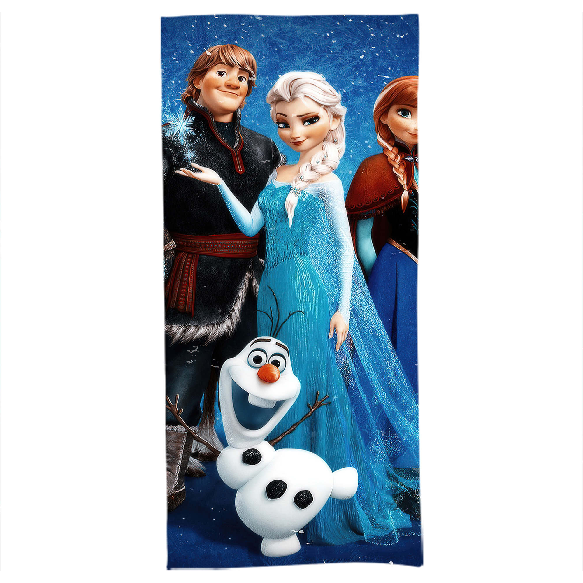 （画像用） アナと雪の女王 アンナ エルサ Frozen Anna Elsa 大判バスタオル 70×140cm 吸水速乾 柔らかい肌触り