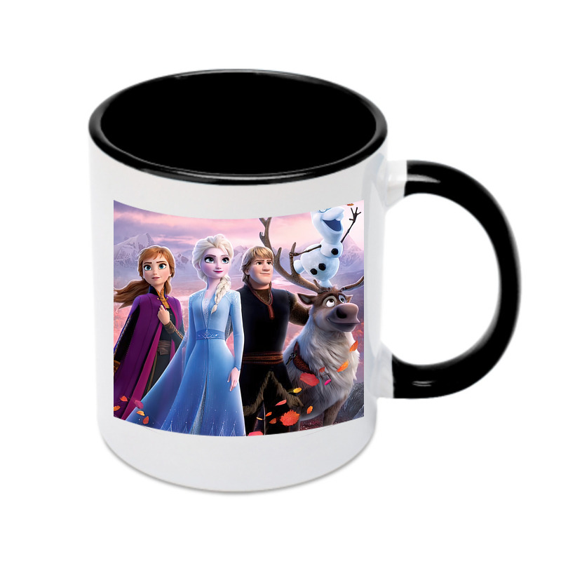 （画像用） アナと雪の女王 アンナ エルサ Frozen Anna Elsa カラーマグカップ