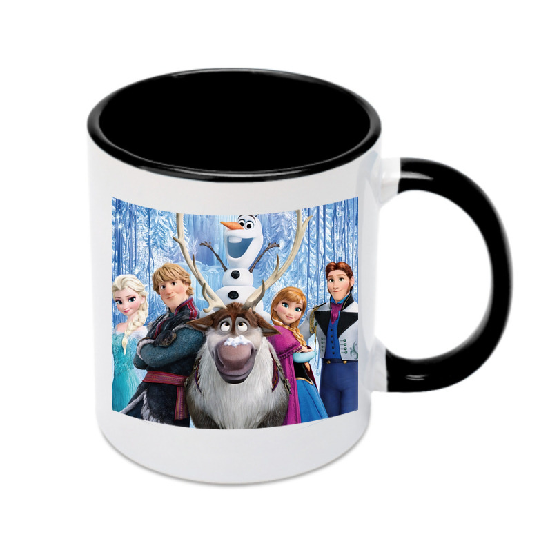 （画像用） アナと雪の女王 アンナ エルサ Frozen Anna Elsa カラーマグカップ