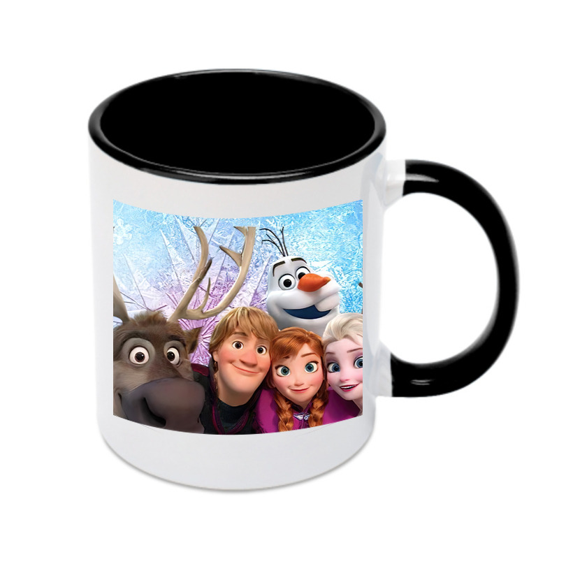 （画像用） アナと雪の女王 アンナ エルサ Frozen Anna Elsa カラーマグカップ