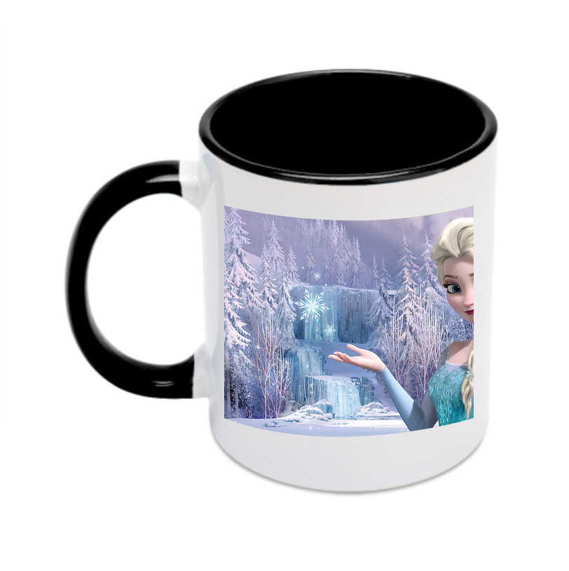 （画像用） アナと雪の女王 アンナ エルサ Frozen Anna Elsa カラーマグカップ