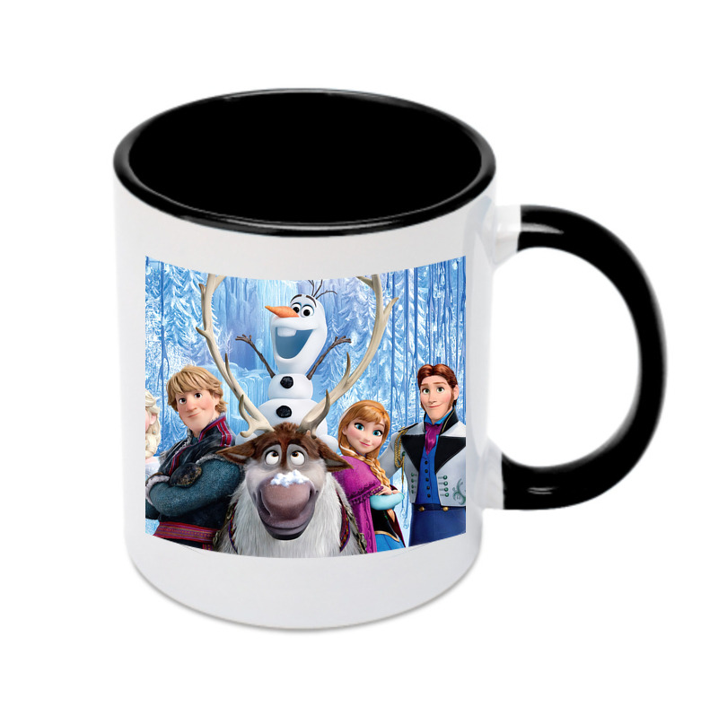 （画像用） アナと雪の女王 アンナ エルサ Frozen Anna Elsa カラーマグカップ