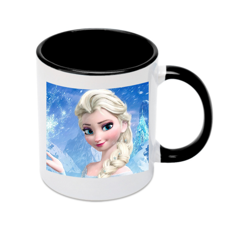 （画像用） アナと雪の女王 アンナ エルサ Frozen Anna Elsa カラーマグカップ