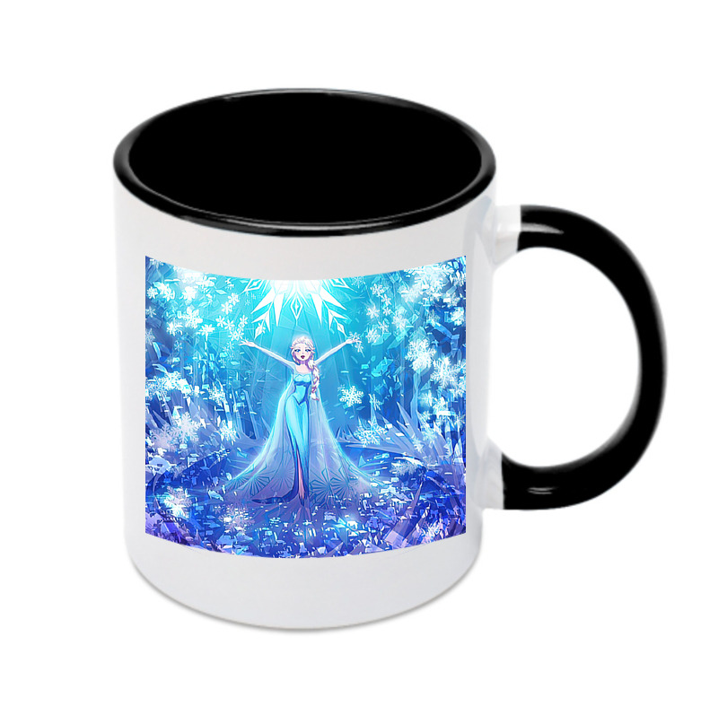 （画像用） アナと雪の女王 アンナ エルサ Frozen Anna Elsa カラーマグカップ