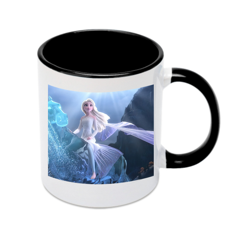 （画像用） アナと雪の女王 アンナ エルサ Frozen Anna Elsa カラーマグカップ