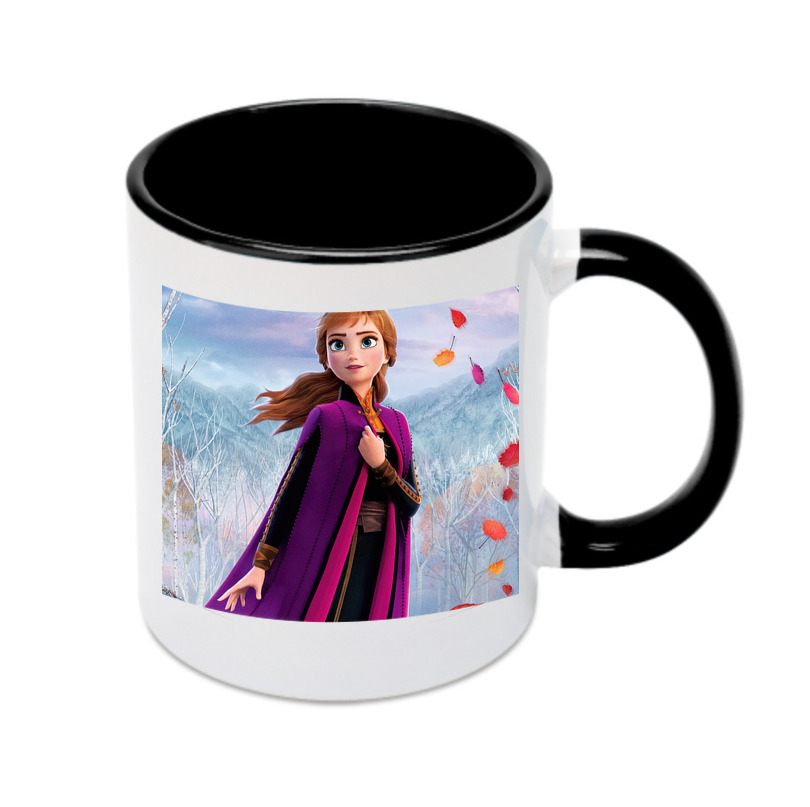 （画像用） アナと雪の女王 アンナ エルサ Frozen Anna Elsa カラーマグカップ