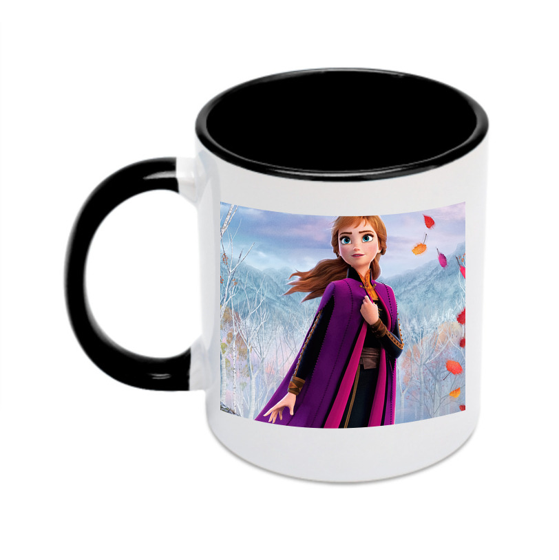 （画像用） アナと雪の女王 アンナ エルサ Frozen Anna Elsa カラーマグカップ