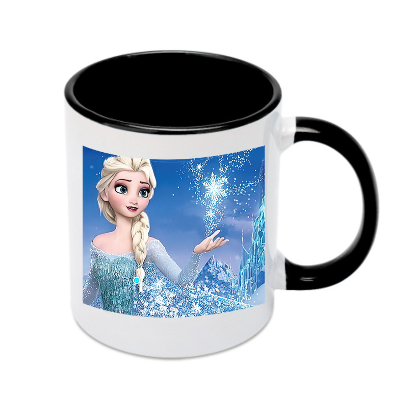 （画像用） アナと雪の女王 アンナ エルサ Frozen Anna Elsa カラーマグカップ