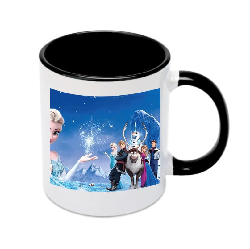 （画像用） アナと雪の女王 アンナ エルサ Frozen Anna Elsa カラーマグカップ