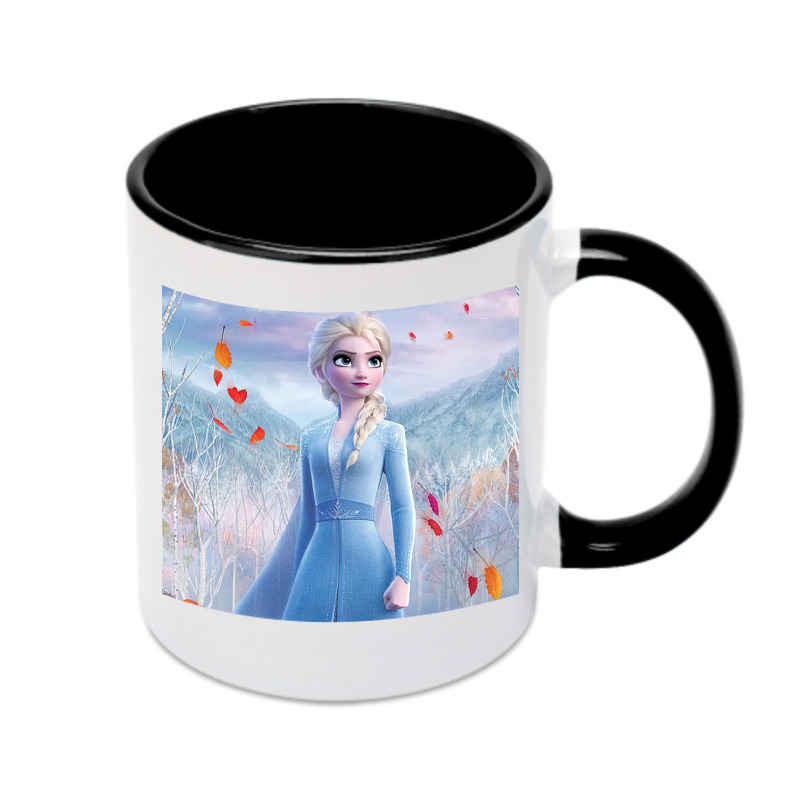 （画像用） アナと雪の女王 アンナ エルサ Frozen Anna Elsa カラーマグカップ
