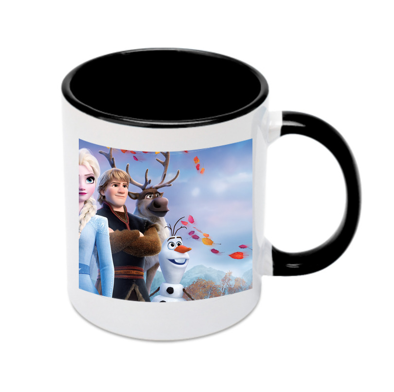 （画像用） アナと雪の女王 アンナ エルサ Frozen Anna Elsa カラーマグカップ
