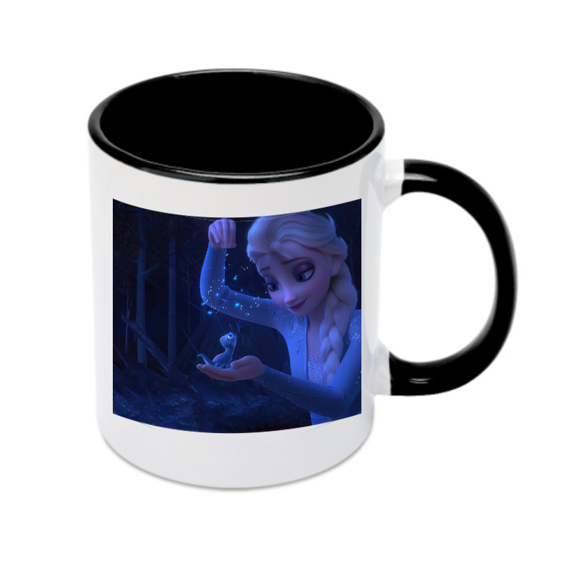 （画像用） アナと雪の女王 アンナ エルサ Frozen Anna Elsa カラーマグカップ