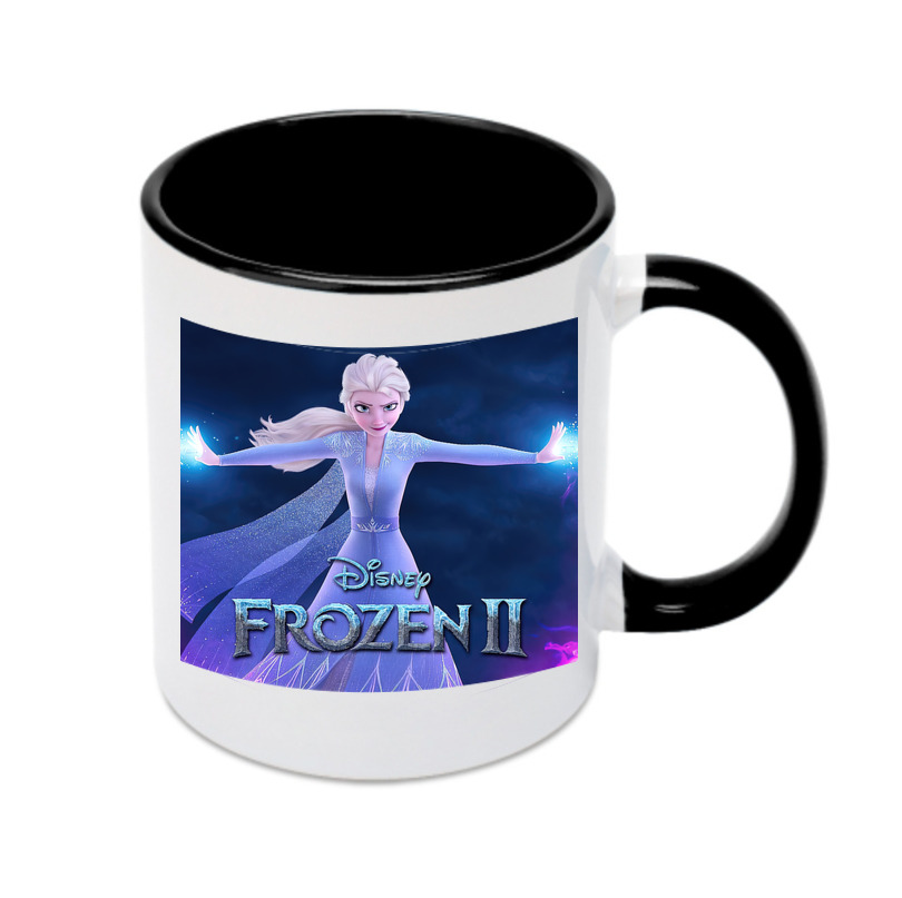 （画像用） アナと雪の女王 アンナ エルサ Frozen Anna Elsa カラーマグカップ