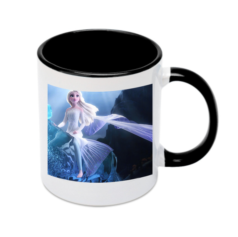 （画像用） アナと雪の女王 アンナ エルサ Frozen Anna Elsa カラーマグカップ