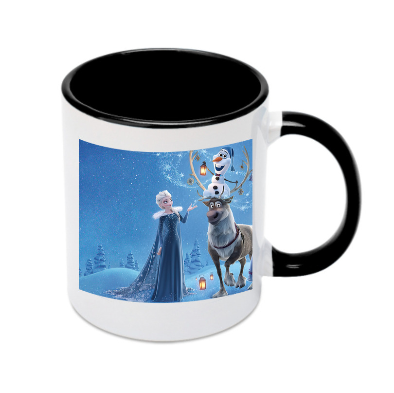 （画像用） アナと雪の女王 アンナ エルサ Frozen Anna Elsa カラーマグカップ