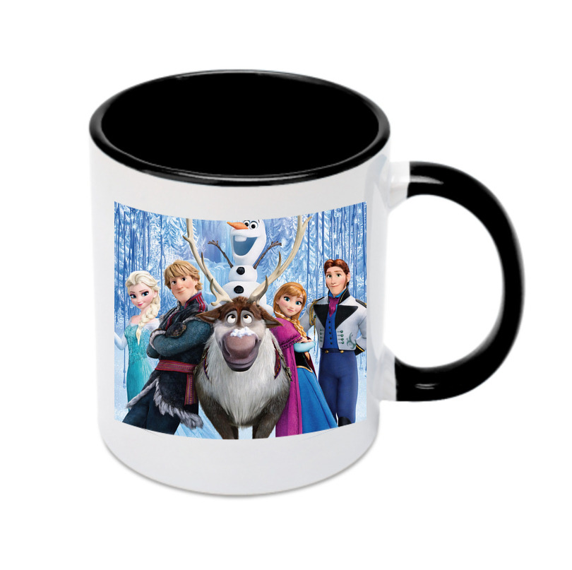 （画像用） アナと雪の女王 アンナ エルサ Frozen Anna Elsa カラーマグカップ