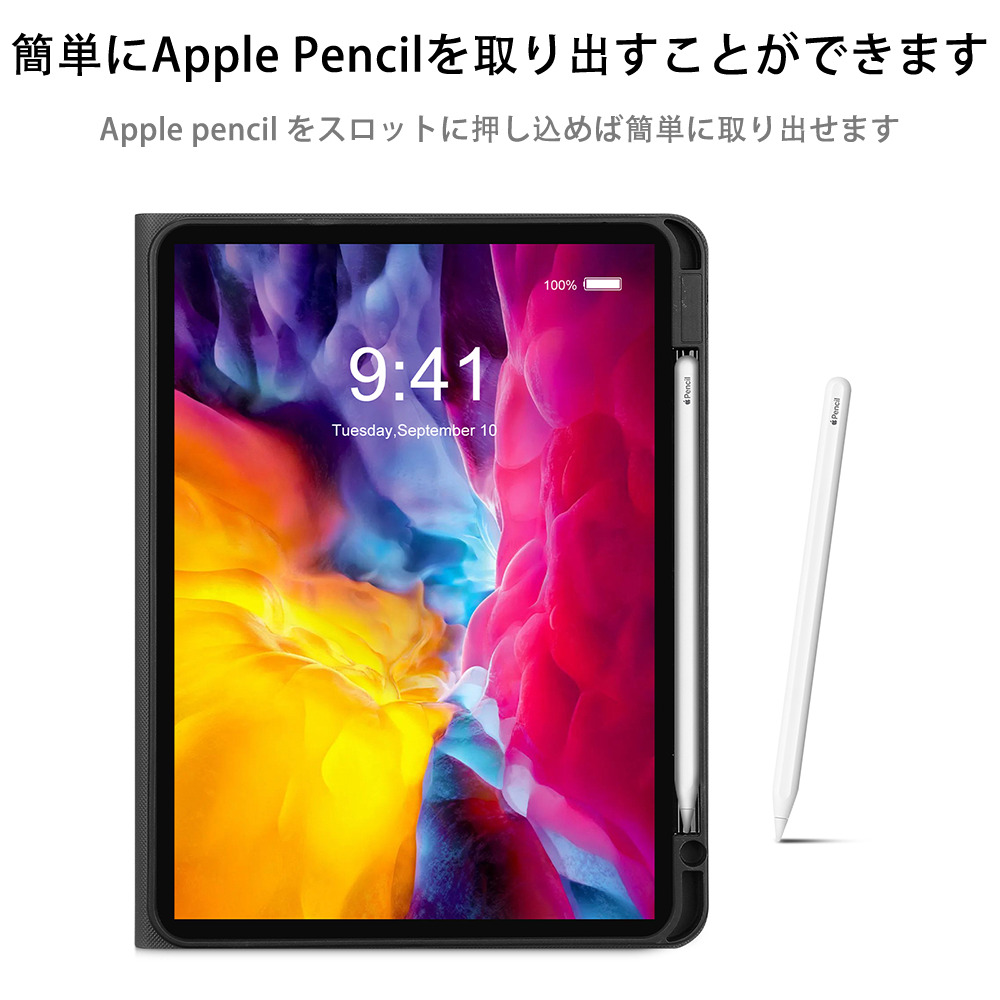 アナと雪の女王 アンナ エルサ Frozen Anna Elsa IPadケース ペンホルダー付き ブックスタイルデザイン