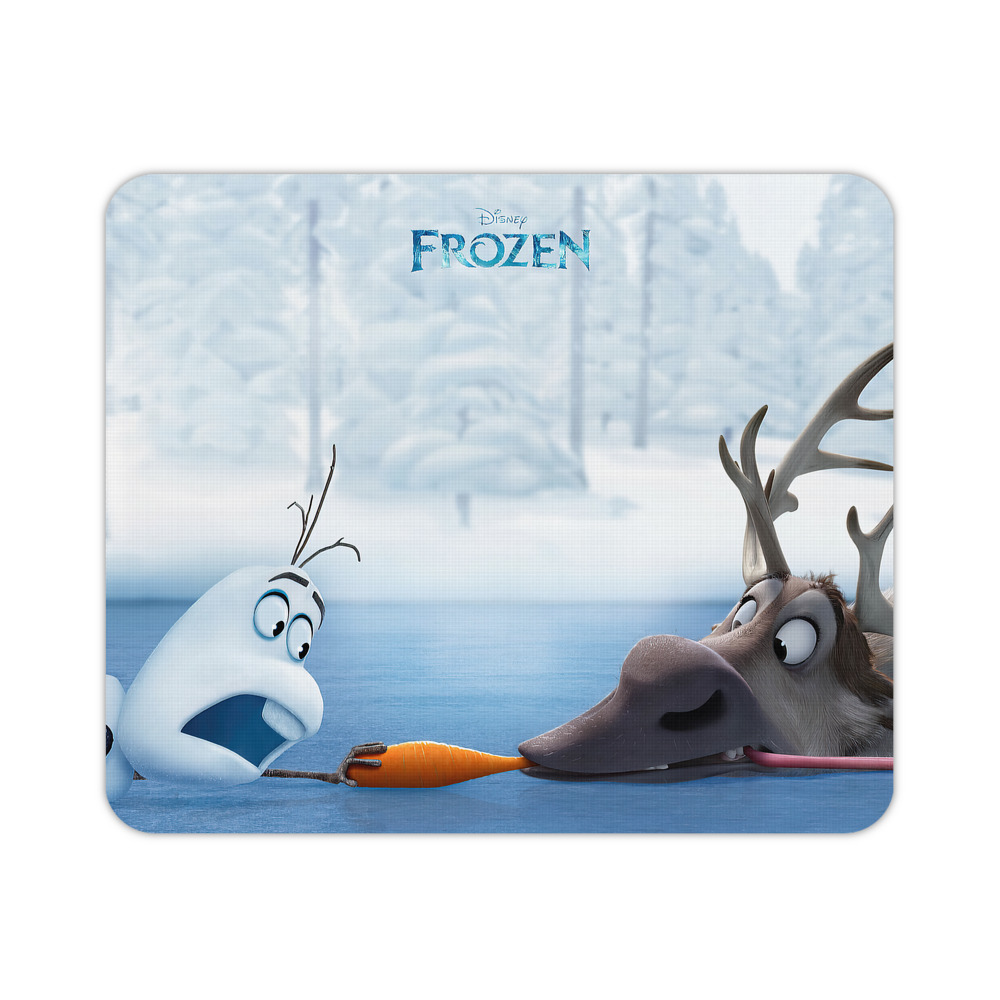 （画像用） アナと雪の女王 アンナ エルサ Frozen Anna Elsa マウスパッド ステッチ加工 ラバー素材 防水 滑り止め 超薄型 ゲーミング/オフィス対応