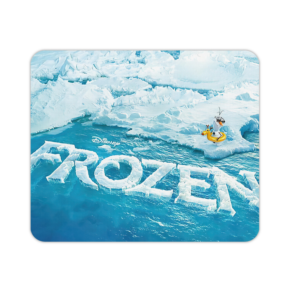 （画像用） アナと雪の女王 アンナ エルサ Frozen Anna Elsa マウスパッド ステッチ加工 ラバー素材 防水 滑り止め 超薄型 ゲーミング/オフィス対応