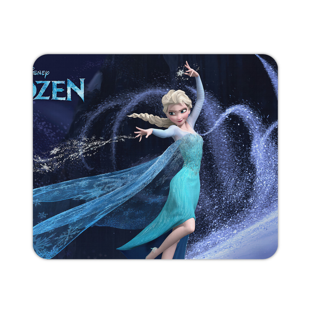 （画像用） アナと雪の女王 アンナ エルサ Frozen Anna Elsa マウスパッド ステッチ加工 ラバー素材 防水 滑り止め 超薄型 ゲーミング/オフィス対応