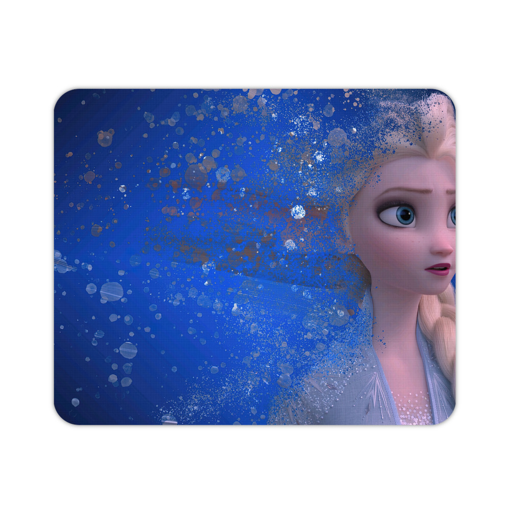 （画像用） アナと雪の女王 アンナ エルサ Frozen Anna Elsa マウスパッド ステッチ加工 ラバー素材 防水 滑り止め 超薄型 ゲーミング/オフィス対応