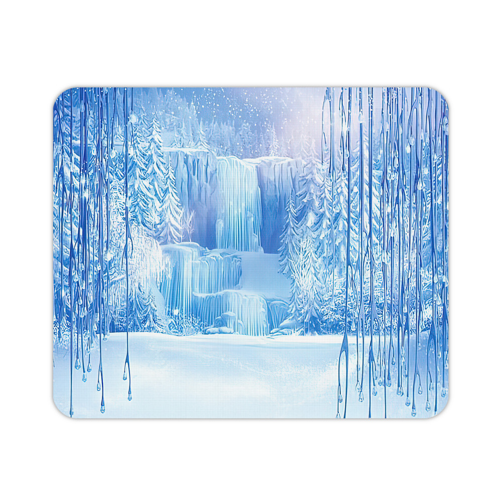 （画像用） アナと雪の女王 アンナ エルサ Frozen Anna Elsa マウスパッド ステッチ加工 ラバー素材 防水 滑り止め 超薄型 ゲーミング/オフィス対応