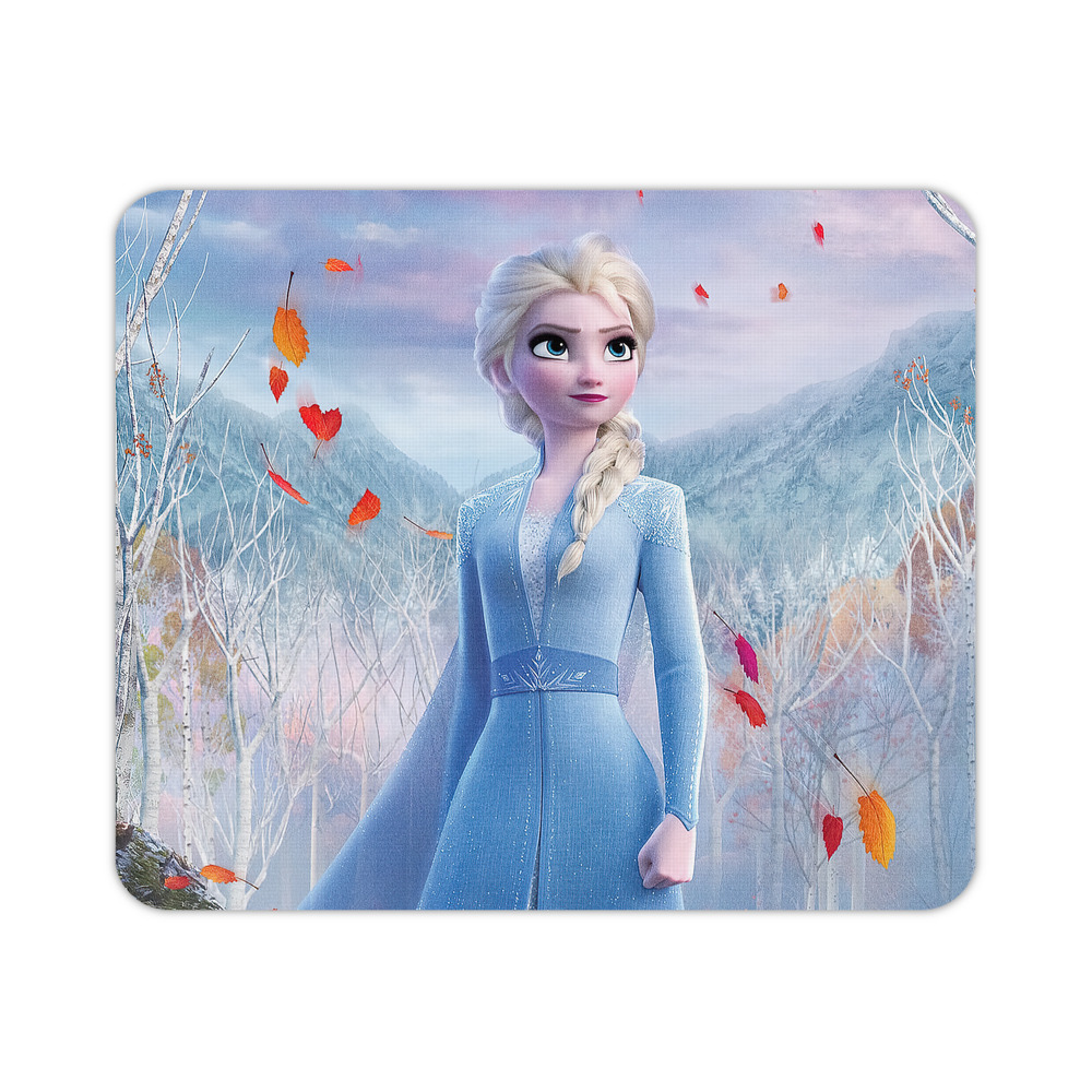 （画像用） アナと雪の女王 アンナ エルサ Frozen Anna Elsa マウスパッド ステッチ加工 ラバー素材 防水 滑り止め 超薄型 ゲーミング/オフィス対応
