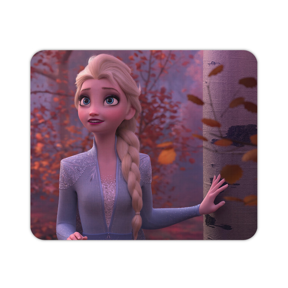 （画像用） アナと雪の女王 アンナ エルサ Frozen Anna Elsa マウスパッド ステッチ加工 ラバー素材 防水 滑り止め 超薄型 ゲーミング/オフィス対応