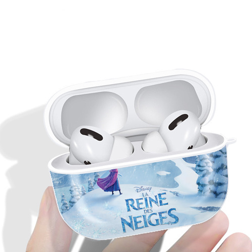 アナと雪の女王 アンナ エルサ Frozen Anna Elsa 【AirPods Pro用】ハードシェル保護ケース 耐衝撃・防指紋・カラビナ付き商品仕様