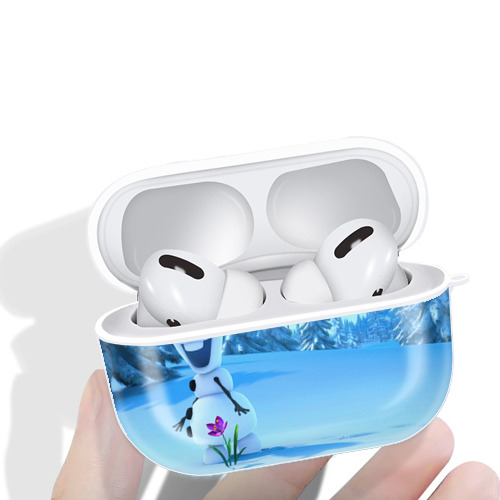 アナと雪の女王 アンナ エルサ Frozen Anna Elsa 【AirPods Pro用】ハードシェル保護ケース 耐衝撃・防指紋・カラビナ付き商品仕様